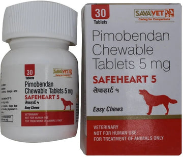Savavet Safeheart 5 mg – Pimobendan Chewable Tablets for Dogs